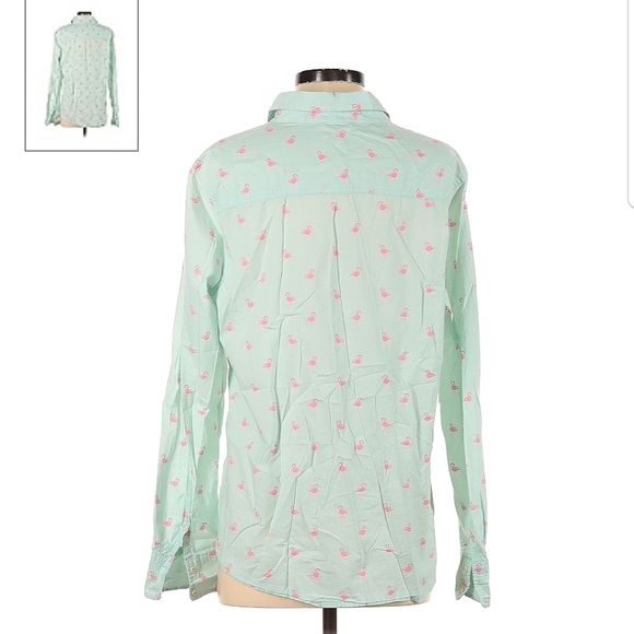 Merona Flamingo Shirt - Picture 3 of 5